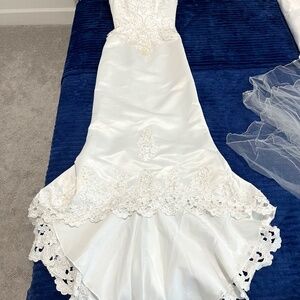 Bride’s Dress - Groom’s Tuxedo - Flower girl Dress and Other Accessories